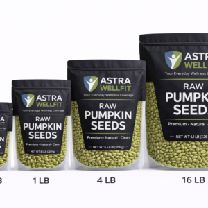 Astra WellFit Raw Pumpkin Seeds – Premium Natural Pepitas (Multiple Sizes)